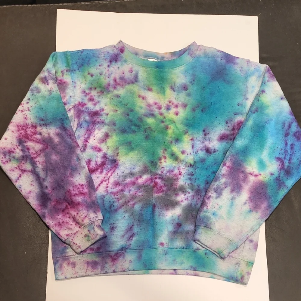 Women's Bob Barker Collection Tie Dye Sweatshirt Small - Picture 1 of 6